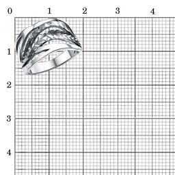 КОЛЬЦО 24012832-5 - Красная пресня фото 3