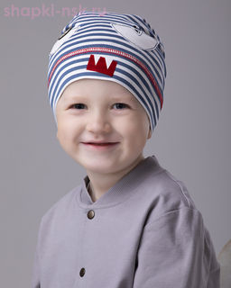 256 Ш Монстрик Колпак для мальчика (50-52)