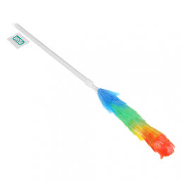 Сметка для удаления пыли телескопическая, пластик, полиэстер 110*8 см арт. 445-112