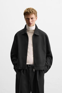 CROPPED FIT JACKET - Zara фото 2
