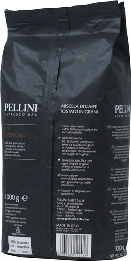 Pellini. Cremoso n9 (зерновой) 1 кг. мягкая упаковка