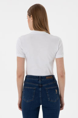 Kad_n Beyaz Basic Ti__rt Sepette S_rpriz _ndirim - U.s. polo assn фото 5