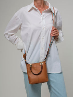 Сумка кросс-боди Deboro 30347 оранжевый фрукт