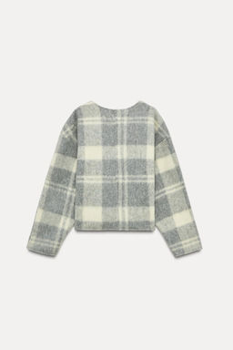 SOFT CHECK SWEATSHIRT - Zara фото 4