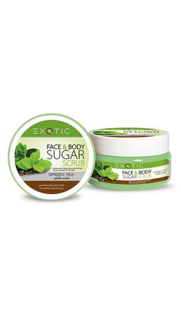 Exotic EX-09 Скраб сахарный для лица и тела (K Green Tea) 300 ml