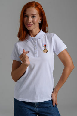8524 футболка поло женская - Натали фото 18