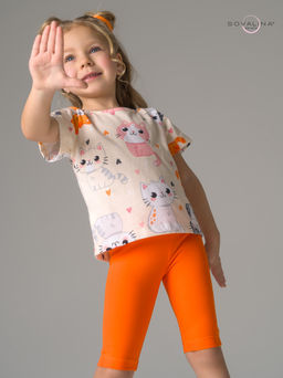 Костюм Актив солнечные котики-оранжевый - Sovalina фото 11