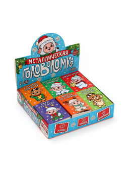 Цена за 2 шт. Puzzle Головоломка металлическая, овечки стикеры,  МИКС