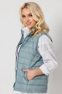 Жилет женский 2001/04/Бирюзовый - Rise фото 4