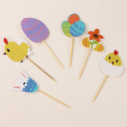 Шпажки Пасха, набор 6 шт. - Страна карнавалия фото 3