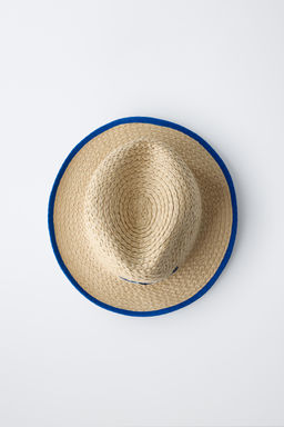 GORRO PAJA BORDADO / Azul?n - Zara фото 4