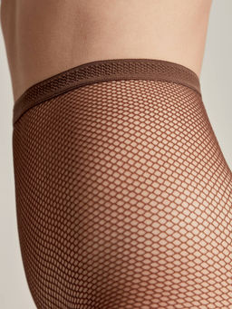 Колготки фантазийные CONTE RETTE MEDIUM mocca