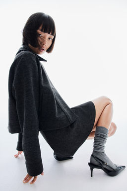 Falda evase de punto - H&m фото 4