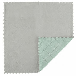 Салфетка для уборки 30х30см "Хозяйка", микрофибра, набор 3шт (Китай)