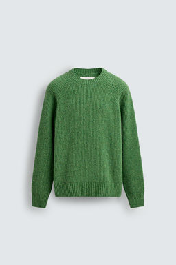 PURL KNIT FLECKED JUMPER - Zara фото 15