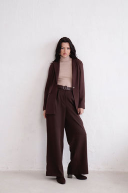 11372 Костюм брючный коричневый - Martichelli фото 5