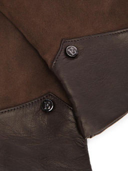 Перчатки женские ш+каш. IS04047 brownie - Eleganzza фото 3