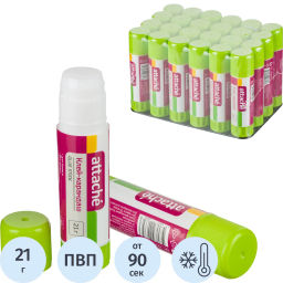 Клей-карандаш 21 г Attache  фото 2