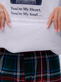 Пижама "Диско", футер начёс