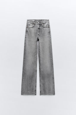 TRF WIDE-LEG HIGH-WAIST JEANS - Zara фото 34