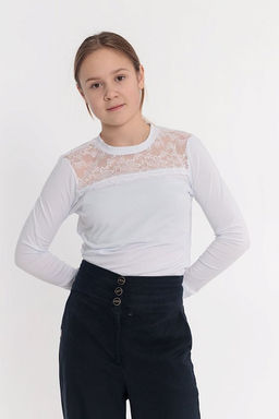 Джемпер М21886б Белый - Елена фото 4