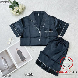 Пижама с шортами и рубашкой