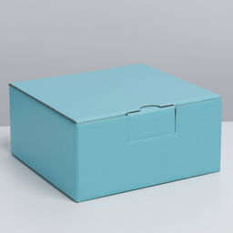 Цена за 2 шт. Коробка подарочная складная, упаковка, «Тиффани», 15×15×7 см