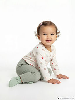 Beli Lastikli K?z Bebek Tayt