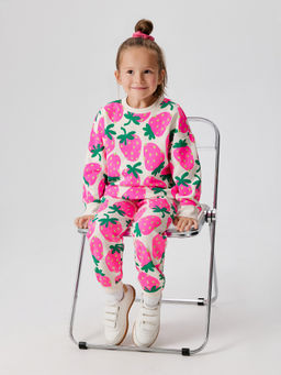 ACOOLA / Джемпер детский для девочек Carife_sw молочный фото 2