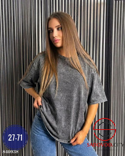 Футболка женская из хлопка