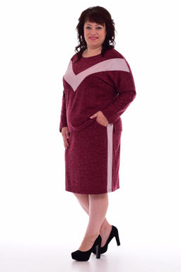 *Костюм женский Ф-5-04б (бордо)