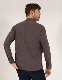 Kahverengi Slim Fit Uzun Kollu G_mlek - Pierre cardin фото 5