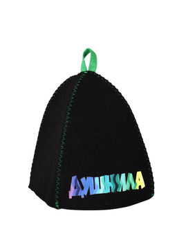 Шапка для бани и сауны «Душнила», полиэфир, серая