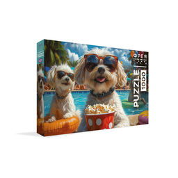 ФРЕЯ Пазл 1000 элемент. PZL-1000/79 Вечеринка у бассейна