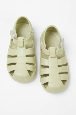 Yag Yesili Duz Taban Yuvarlak Burun Kids Onu Kapal? Kafes Sandalet TAKSS25SD00069