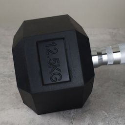 Гантель гексагональная Woohooo Pump / WP-12,5В / 12,5 кг / черный / уп1 - ГалеонТрейд фото 2