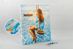 ФРЕЯ PNB/PL-069 Набор для раскрашивания по номерам 50 х 40 см В гармонии с собой фото 8