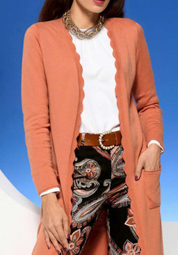 Кардиган, цвета папайи - Ashley brooke фото 5