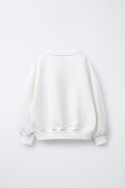 FLOCK SLOGAN SWEATSHIRT - Zara фото 2