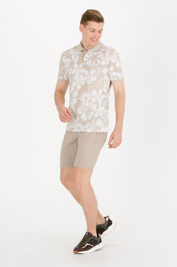 U. S. Polo Assn Мужская футболка с воротником-поло Stone - U.s. polo assn фото 5