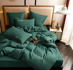 КПБ Candies однотонный с вышивкой CANOV021 Семейный