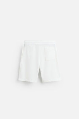 RELAXED FIT JACQUARD BERMUDA SHORTS - Zara фото 14