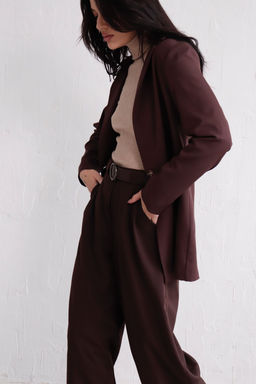 11372 Костюм брючный коричневый - Martichelli фото 9