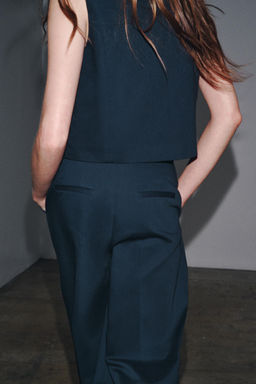 DOUBLE-BREASTED WAISTCOAT ZW COLLECTION - Zara фото 3