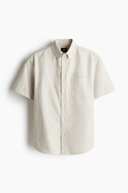 Camisa Oxford de manga corta Regular Fit - H&m фото 2