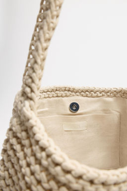 MACRAM_ SHOULDER BAG - Zara фото 6