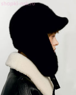 Хью Ушанка женская экомех норка (56-58)