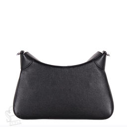 Сумка женская кожаная 6001Q black Polina&Eiterou