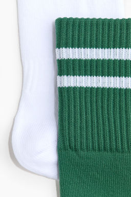 Pack de 2 medias de f?tbol con DryMove - H&m фото 6