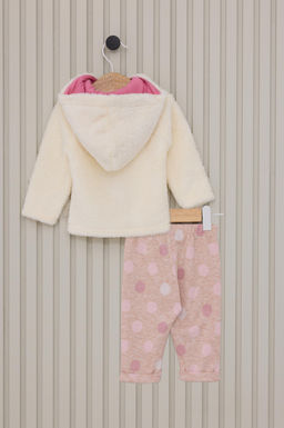 K_z Bebek Krem 3l_ Pijama Tak_m_ Sepette S_rpriz _ndirim - U.s. polo assn фото 4